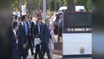 Başbakan Erdoğan ve Hüseyin Avni Coşkun'un görüntüleri