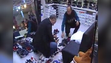 Taklit ayakkabı satanlara operasyon