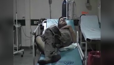 Yaralı 5 Suriyeli Nizip'e getirildi