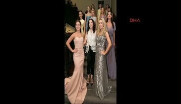 İngiliz yıldızlar Türk modacıya modellik yaptı