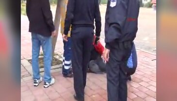 Antalya'da beton blok kırıldı, emekli öğretmen su kanalına düştü