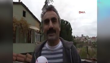 Mahallede doğalgaz paniği