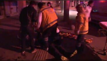 Kaza yaptı İstiklal Marşı'nı okudu
