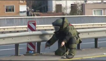 Boğaziçi Köprüsü'nde şüpheli paket paniği