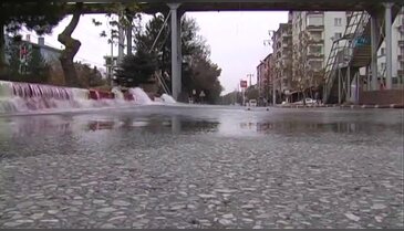 Yağmur değil şebeke suyu etkili oldu...