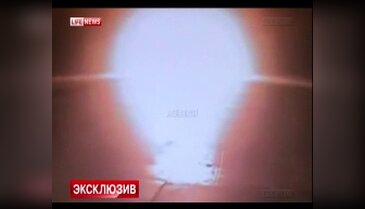 Rus yolcu uçağının kaza anı görüntüsü