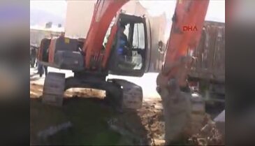 Kanalizasyon çalışmasında insan kemikleri bulundu