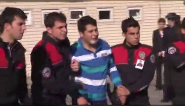 Şehit polis memuruna son görev