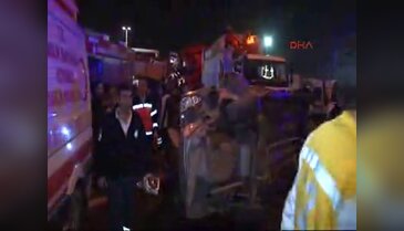 Pendik'te trafik kazası: 6 yaralı
