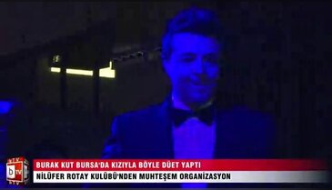 Burak Kut Bursa’da kızıyla böyle düet yaptı