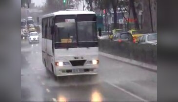 Edirne'de yağmur etkili oldu