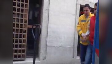 Bursa'da mahkum aracında intihar girişimi