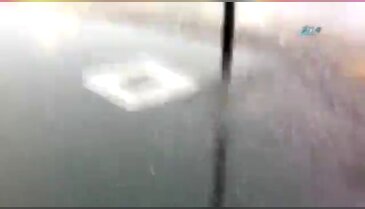 Dolu değil adeta taş yağdı