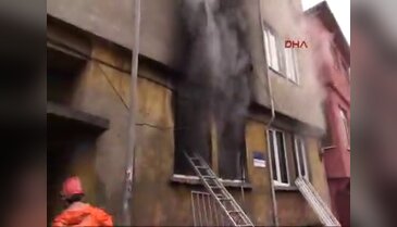 Zonguldak'ta yangın