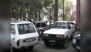 Magandalar müftülüğün kamerasına takıldı