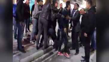 Bıçaklamadan sonra yumruklar konuştu