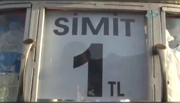 Taksim'de simide mecburi indirim