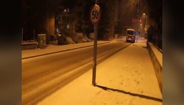 Kastamonu'da kar tatili