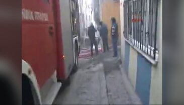Yangında can pazarı