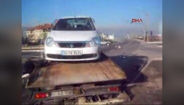 Akşehir'de kaza