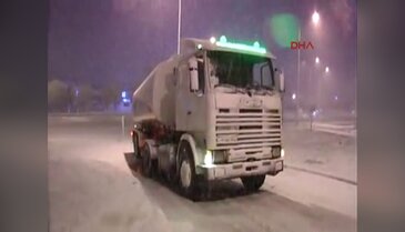 Kar yağışı Bursa'da da etkili oldu
