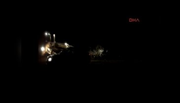Aydıncık'ta orman yangını
