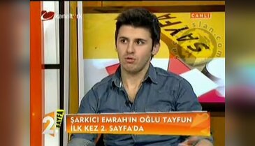Emrah'ın oğlu Tayfun ilk kez konuştu!