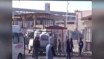 Akçakale Gümrük kapısında yoğunluk