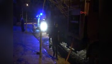 Elektrik sobası ev yaktı