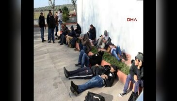 Ayvalık'ta 37 kaçakçı yakalandı