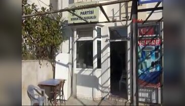 BDP'ye taşlı molotoflu saldırı