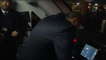 Erdoğan makinist koltuğuna oturdu