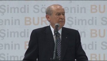 MHP lideri Bahçeli Bursa'dan bombaladı -6