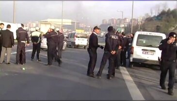 İstanbul'un göbeğinde çatışma