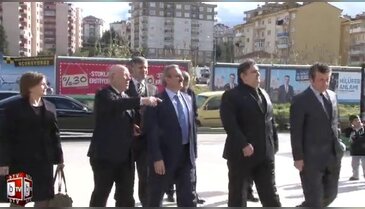 Vali Karaloğlu BGC'ye hayran kaldı