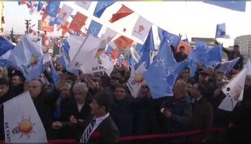 Nilüfer'de AK Parti'den miting gibi açılış -2