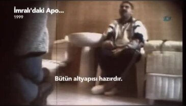 İşte Öcalan'ın sorgu görüntüleri