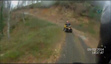 Off Road yarışçısı ölümden döndü