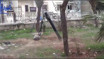 Suriye'den şok görüntüler