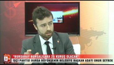 "Bursaray Bursalılara 25 kuruş olacak" (Onur SEYREK)
