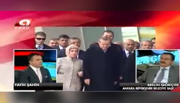 Canlı yayında ağladı...