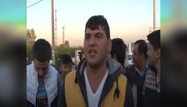 Bursalı gençler yol kapattı