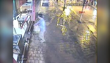 Bursa'da lokantadaki yardım kutularını böyle çaldı
