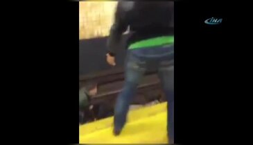 Uyuşturucu yüzünden metronun altında kaldı