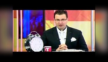 Canlı yayında yönetmen sunucu kavgası!
