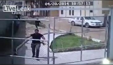 Canlı bombanın kamera görüntüleri