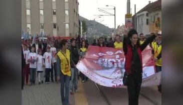 Bursa'da 1 Mayıs coşkusu!