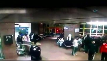 Hastanede döner bıçaklı dehşet!
