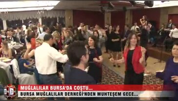 Bursa'da Muğlalılar coşkusu
