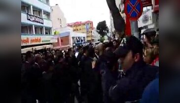 Başbakan'a protesto!
